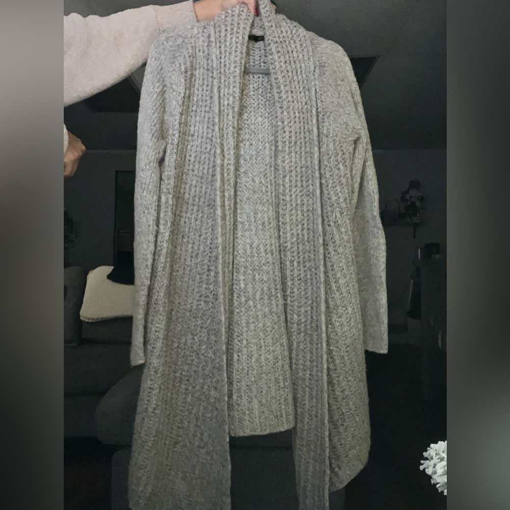 Long Knit Cardigan